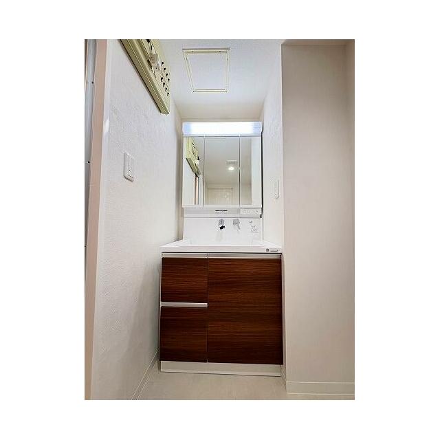 洗面台　新品交換済