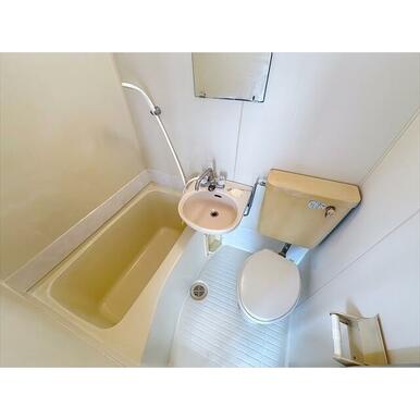 お手入れが簡単な３点ユニット