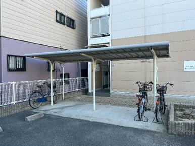 駐輪場です。