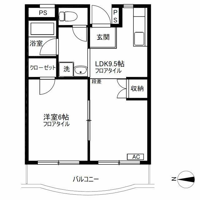 西向き・２Ｋ