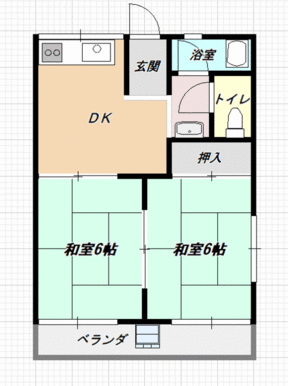 ３５㎡あります。一人暮らしでは十分な間取り。お二人でも不便ではない広さがあります。