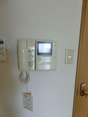 オートロック付インターホン