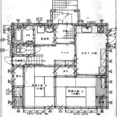 １階間取り図