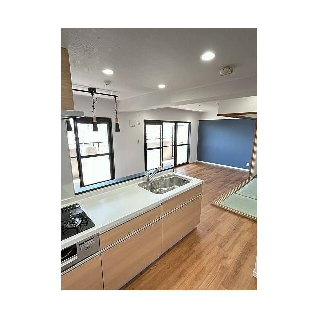 「キッチン」開放感のあるカウンターキッチンで、ご家族との時間をより楽しめます。