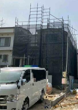2号棟　外構工事中です！