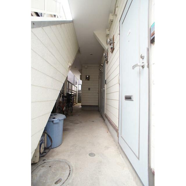 共用廊下です。