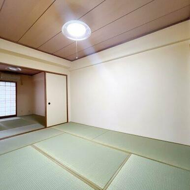 畳を張り替えた６帖の和室は２部屋あります！