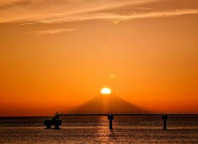 館山夕日桟橋