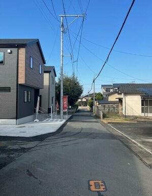 ３号棟　前面道路含む