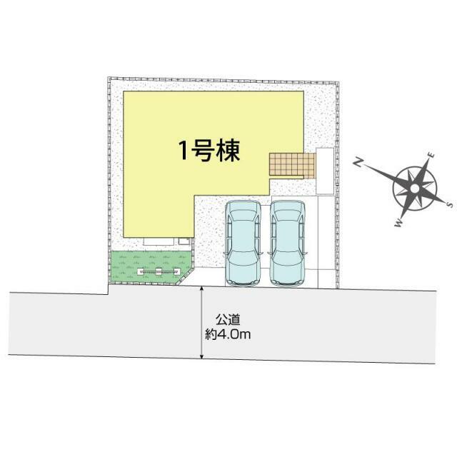 春日部市粕壁東5丁目1棟 区画図