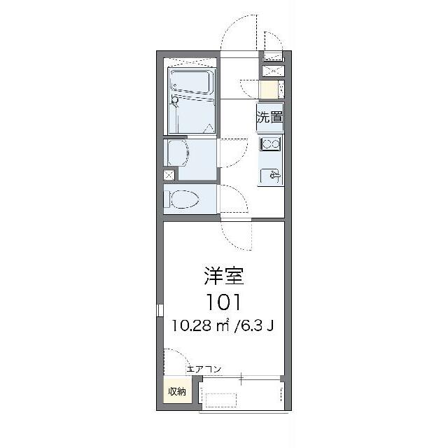 代表的な間取のため実際の間取とは異なる場合があります