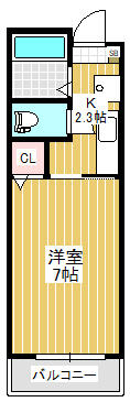 間取りは反転となります。