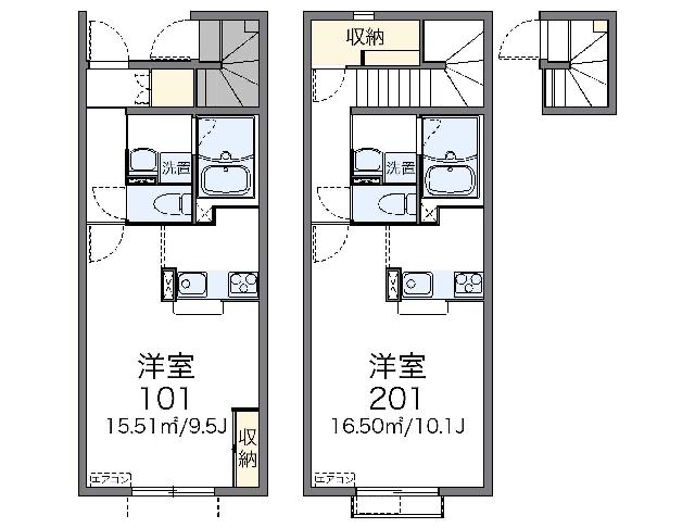 レオネクストアポロン378 206 1K 姫路市の貸アパートの物件情報