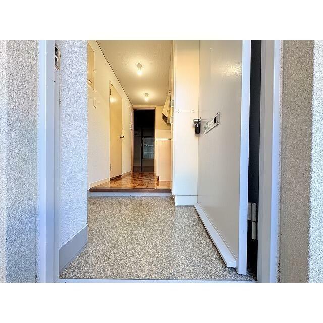 広々した玄関♪