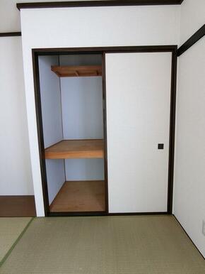和室に収納確保