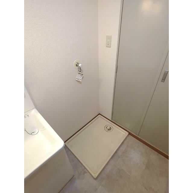 室内洗濯機置場防水パン付