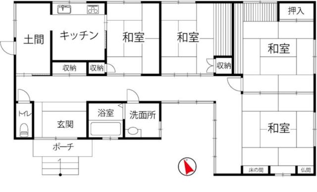 金沢市 高畠３丁目 西金沢駅 1階建 4k 金沢市の売戸建住宅の物件情報 一戸建て 新築 中古 金沢市の新築住宅ならアセットプランニング fbf