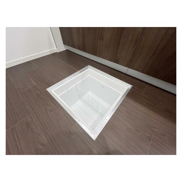 「キッチン」床下収納完備。