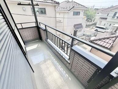 「バルコニー」日当たり良好です。