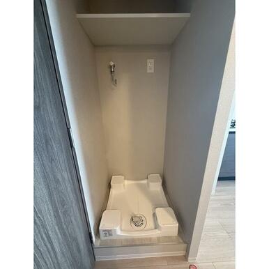 洗濯機置き場　2025年8月撮影