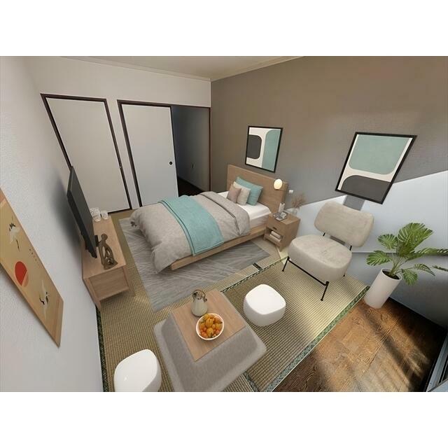 リビング：家具家電はついておりません