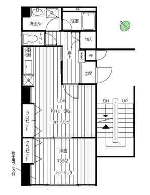 １ＬＤＫ・角部屋