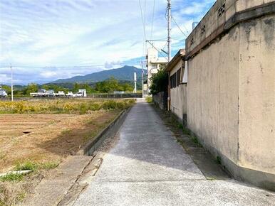 北側接道