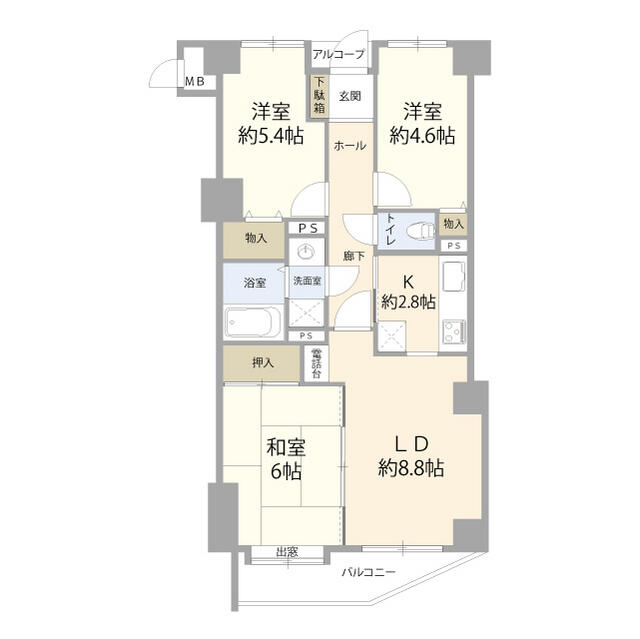 グリーンパーク五反野９