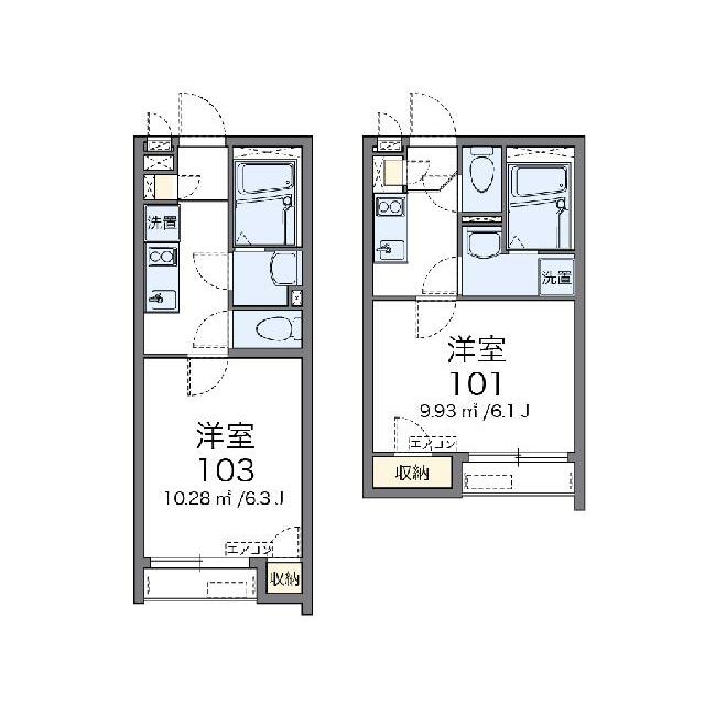 代表的な間取のため実際の間取とは異なる場合があります