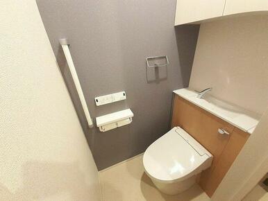 落ち着いたトイレです