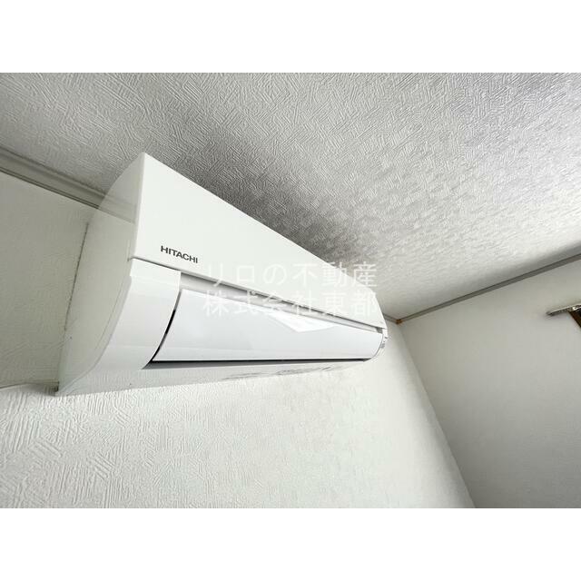 エアコン設置済みなので、オールシーズン快適に暮らせます♪