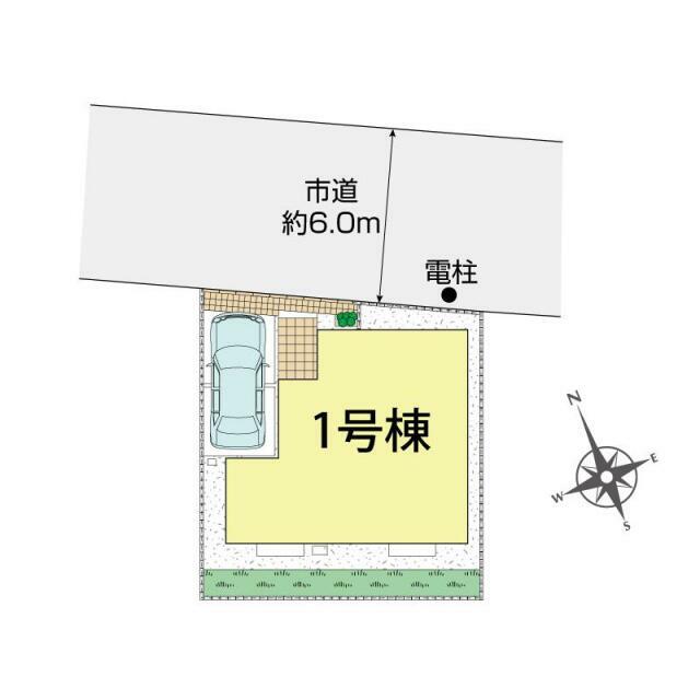 野市日野本町5丁目1棟 区画図