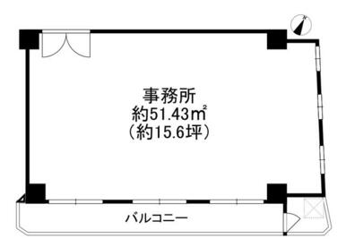 同条件でＢ号室あります　約５１．４３㎡　Ａ号室の隣です