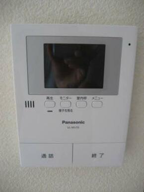 ＴＶ付ドアホン