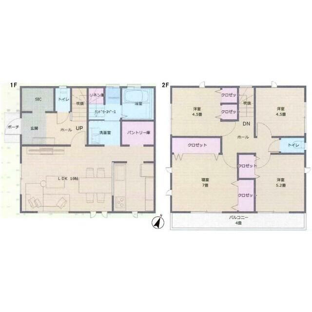 間取り※参考モデルプラン