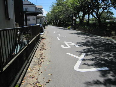 前面道路