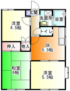 間取り図になります♪