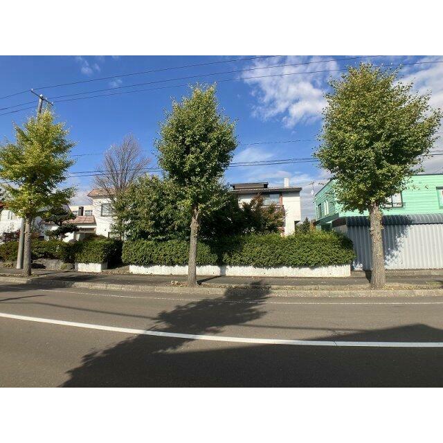 広々とした前面道路♪