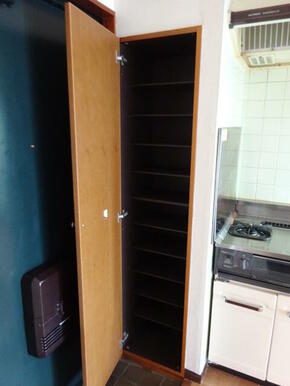 下駄箱も大容量で玄関もすっきり