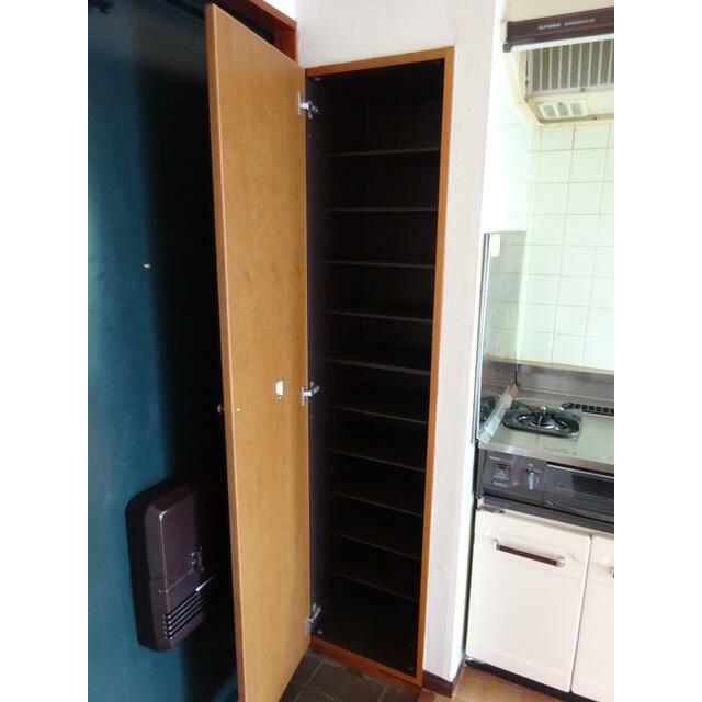 下駄箱も大容量で玄関もすっきり