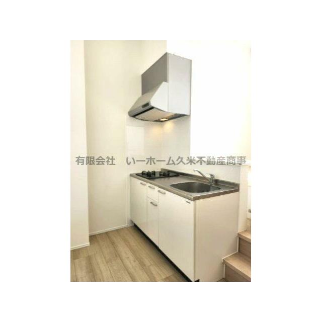 コンパクトなキッチンで掃除もラクラク