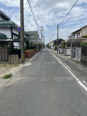 北側道路（管理幅員／５．４５ｍ）