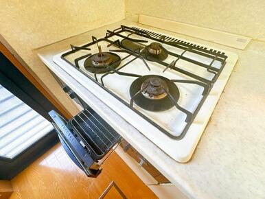 「キッチン」3口ガスコンロ