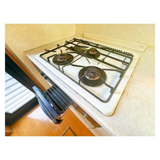 「キッチン」3口ガスコンロ