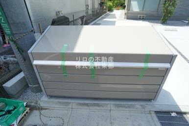 蓋つきゴミ置き場有☆衛生的です♪