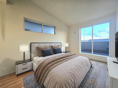 2号棟 洋室 家具配置イメージ