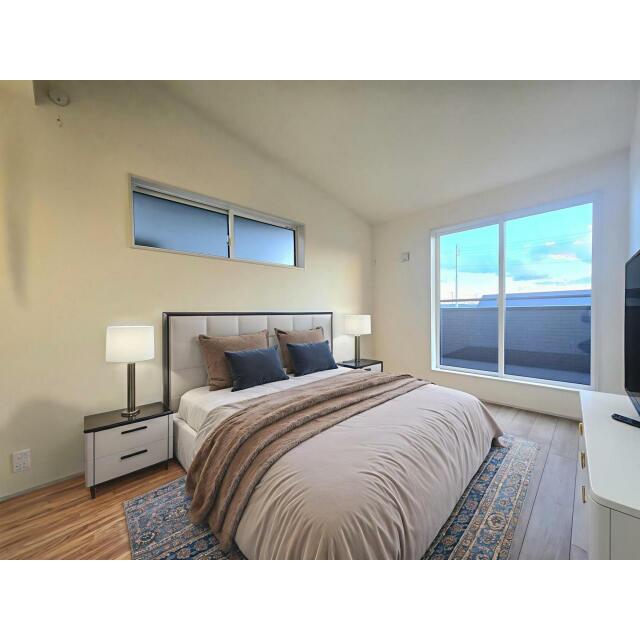 2号棟 洋室 家具配置イメージ