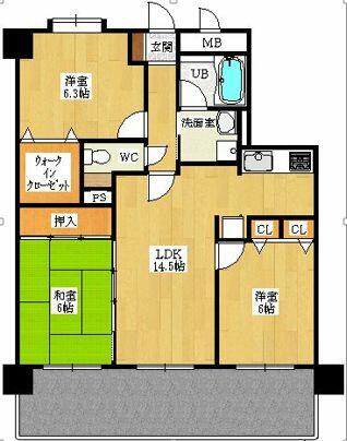 物件画像 福岡市南区 若久６丁目 (高宮駅) 1階 3LDK