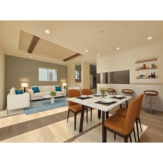 家具配置イメージ図 2号棟 リビング