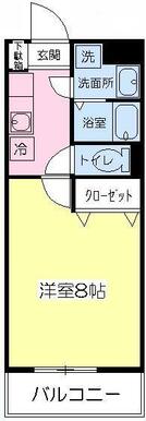 洋室8帖♪